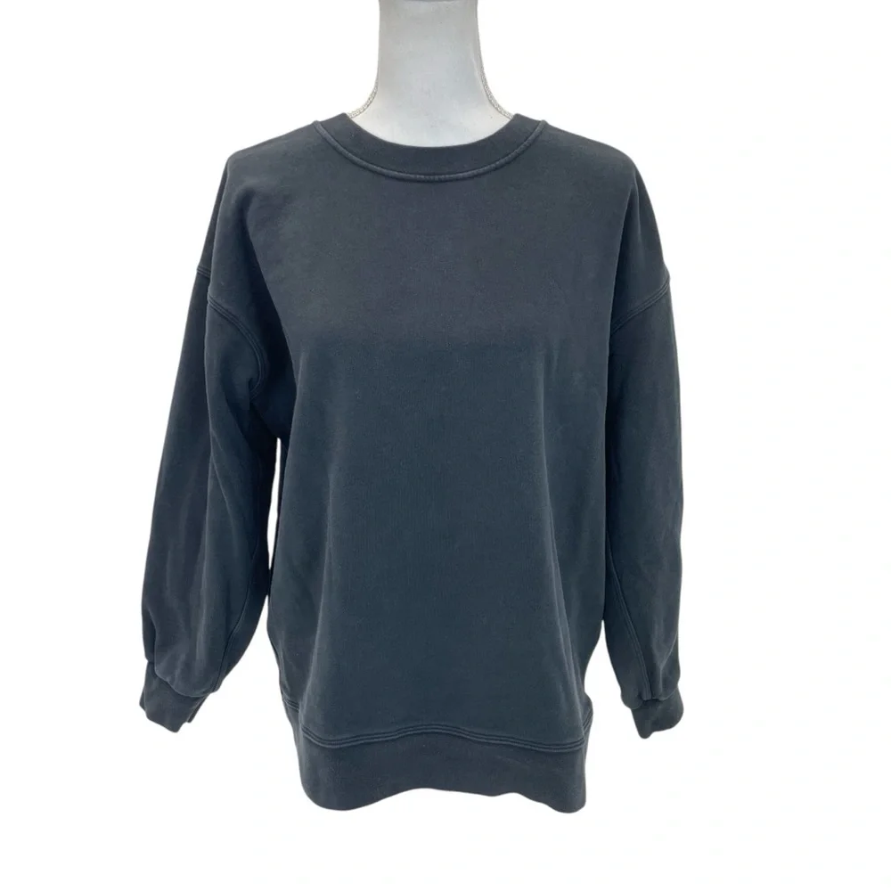 Lululemon Crew Sweatshirt 6/8 Black